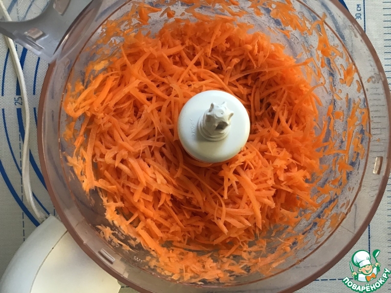 Морковный салат с имбирной заправкой