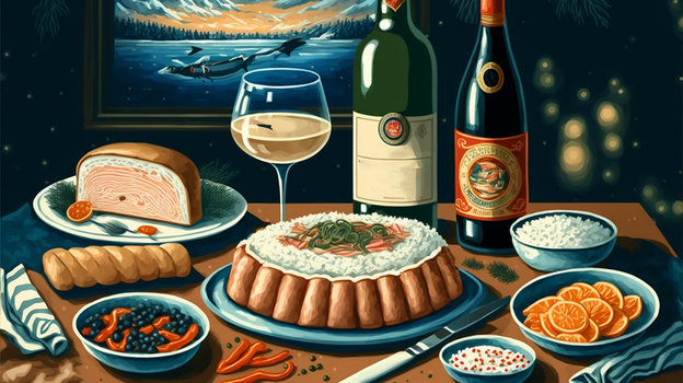 Что было на новогоднем столе в СССР? 3 блюда, без которых не обходился советский праздник
