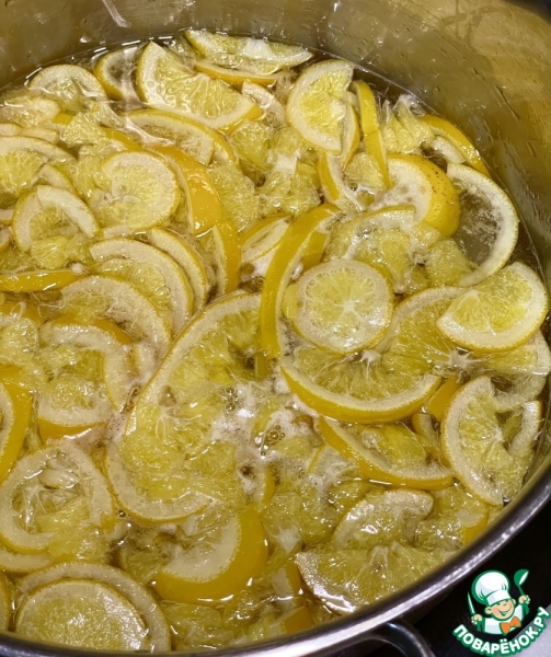 Лимоны. Варенье из ломтиков