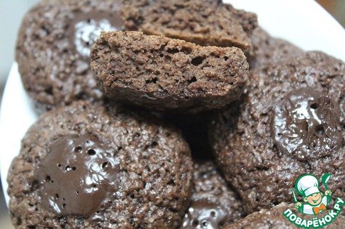 Шоколадное печенье с имбирем