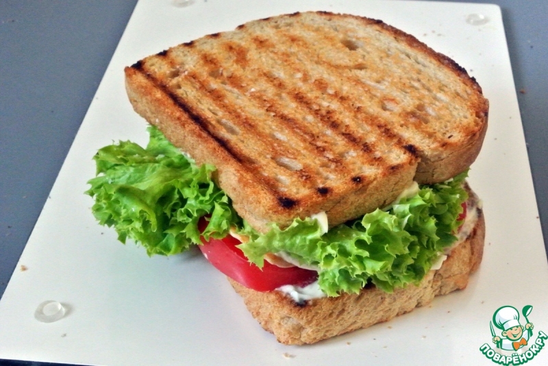 Сэндвич с куриным филе
