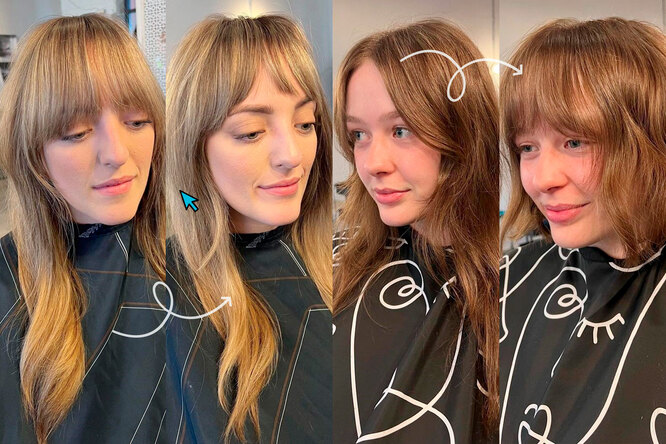 Как правильный выбор челки меняет внешность: 5 примеров «до» и «после», которые вызовут желание записаться к парикмахеру