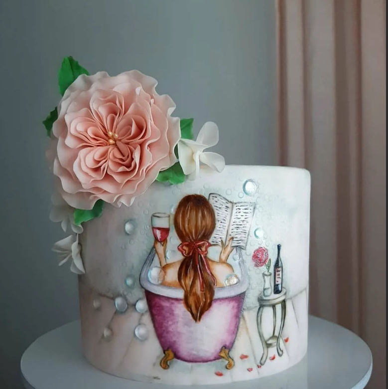 Эксклюзивный тортик для девушки: искусство сладкой радости