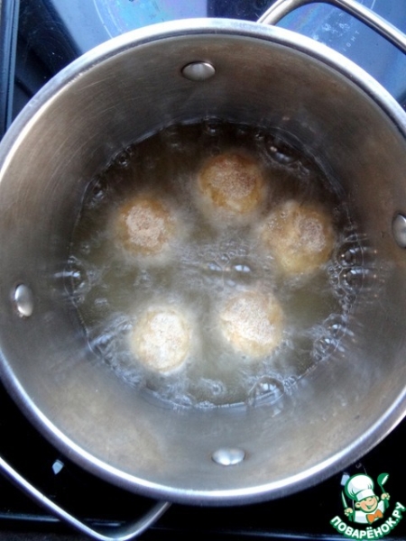 Картофельные шарики с тунцом