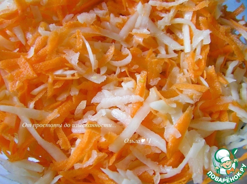 Манты с картофельно-морковной начинкой