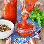 Стейки голени индейки в томатном соусе