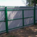 Все составляющие стоимости забора из профнастила