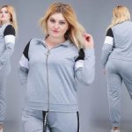 Как выбрать женский спортивный костюм больших размеров и не переплатить